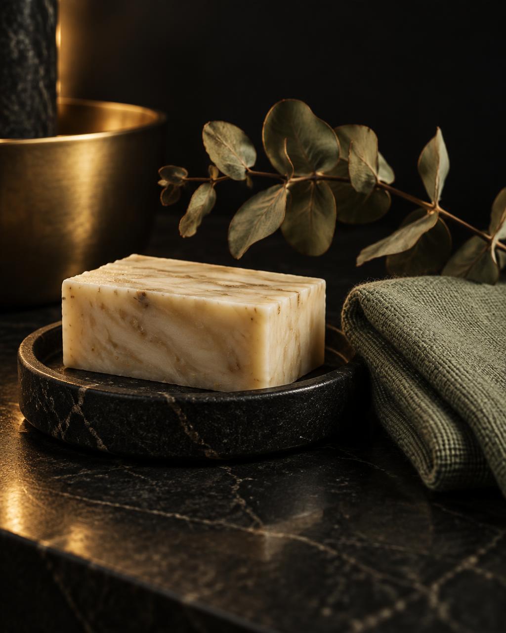 Handmade soap and bath essentials