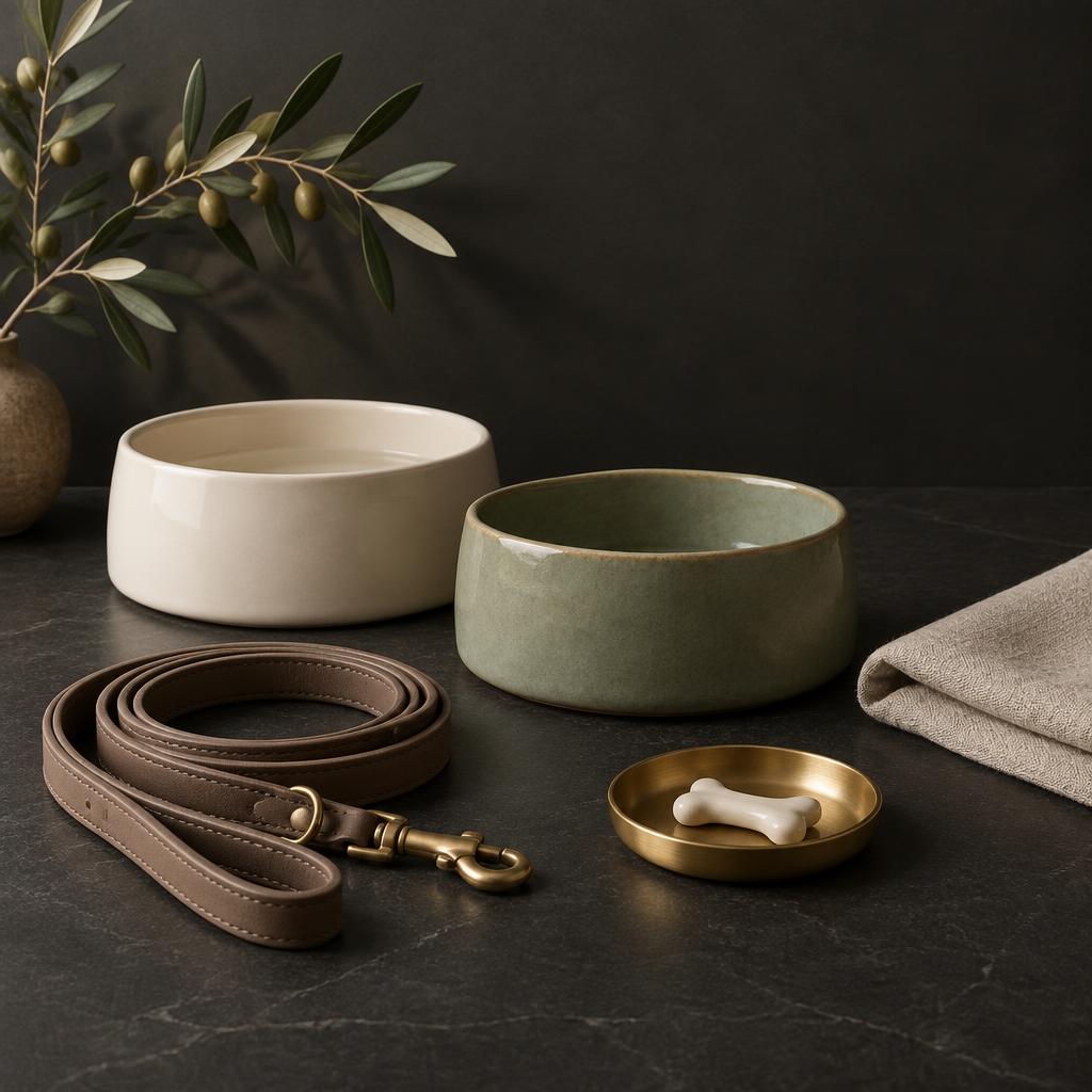 Ceramic bowls and accessories for pets
